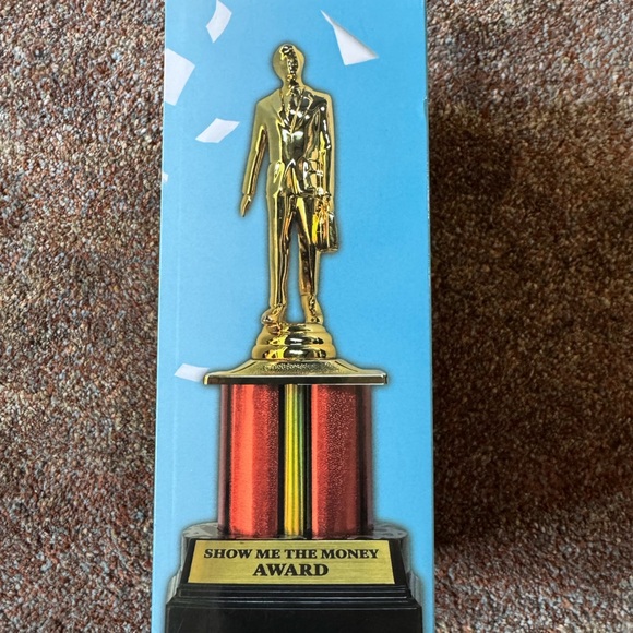 Gold and Red Award Trophy Action Figure - Picture 1 of 4